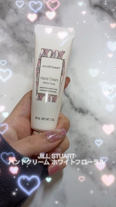 ジルスチュアート ハンドクリーム ホワイトフローラル/JILL STUART/ハンドクリームを使ったクチコミ（1枚目）