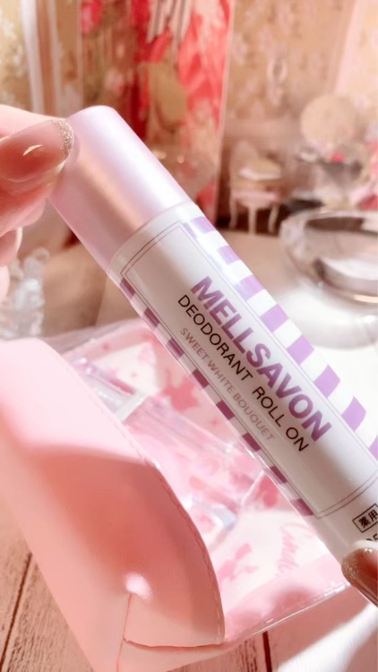 メルサボン　薬用デオドラントロールオン スイートホワイトブーケ/Mellsavon/デオドラント・制汗剤の動画クチコミ4つ目