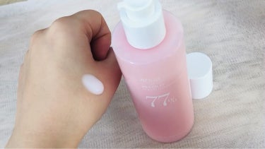 桃77%ナイアシンコンディショニングミルク/Anua/乳液の動画クチコミ5つ目