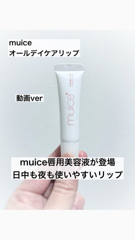 オールデイケアリップ/muice/リップバームを使ったクチコミ(1枚目)