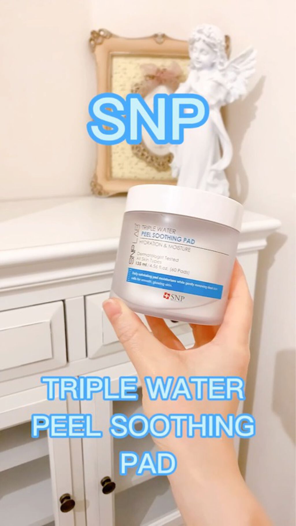 TRIPLE WATER PEEL SOOTHING PAD/SNP/ピーリングを使ったクチコミ（2枚目）