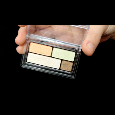 アイカラー（４色タイプ）（旧）/無印良品/アイシャドウパレットを使ったクチコミ（3枚目）