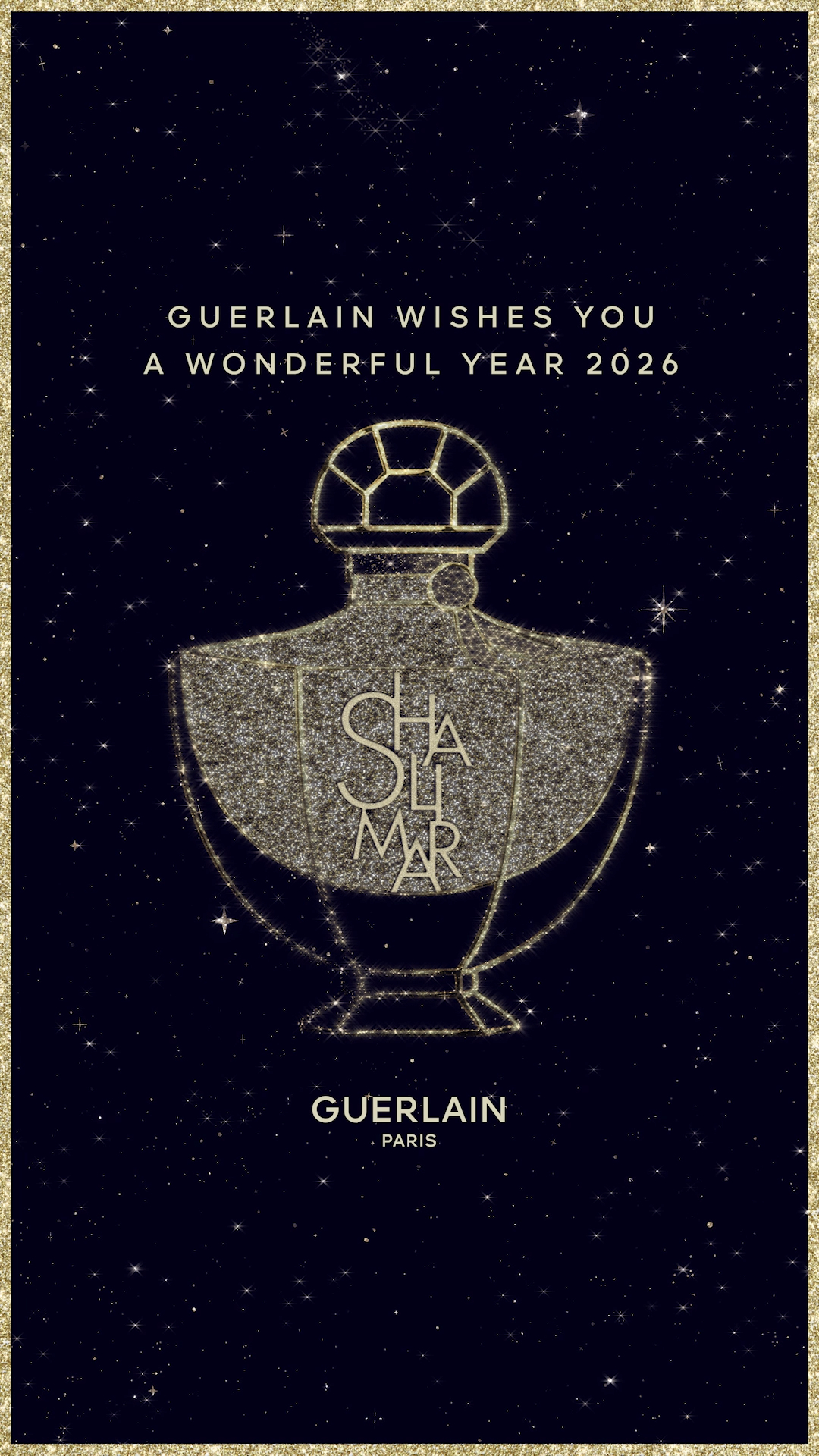 2026年が星々の明かりのように輝く年でありますように。ゲランより、新年のお慶びを申し上げます。

#ゲラン