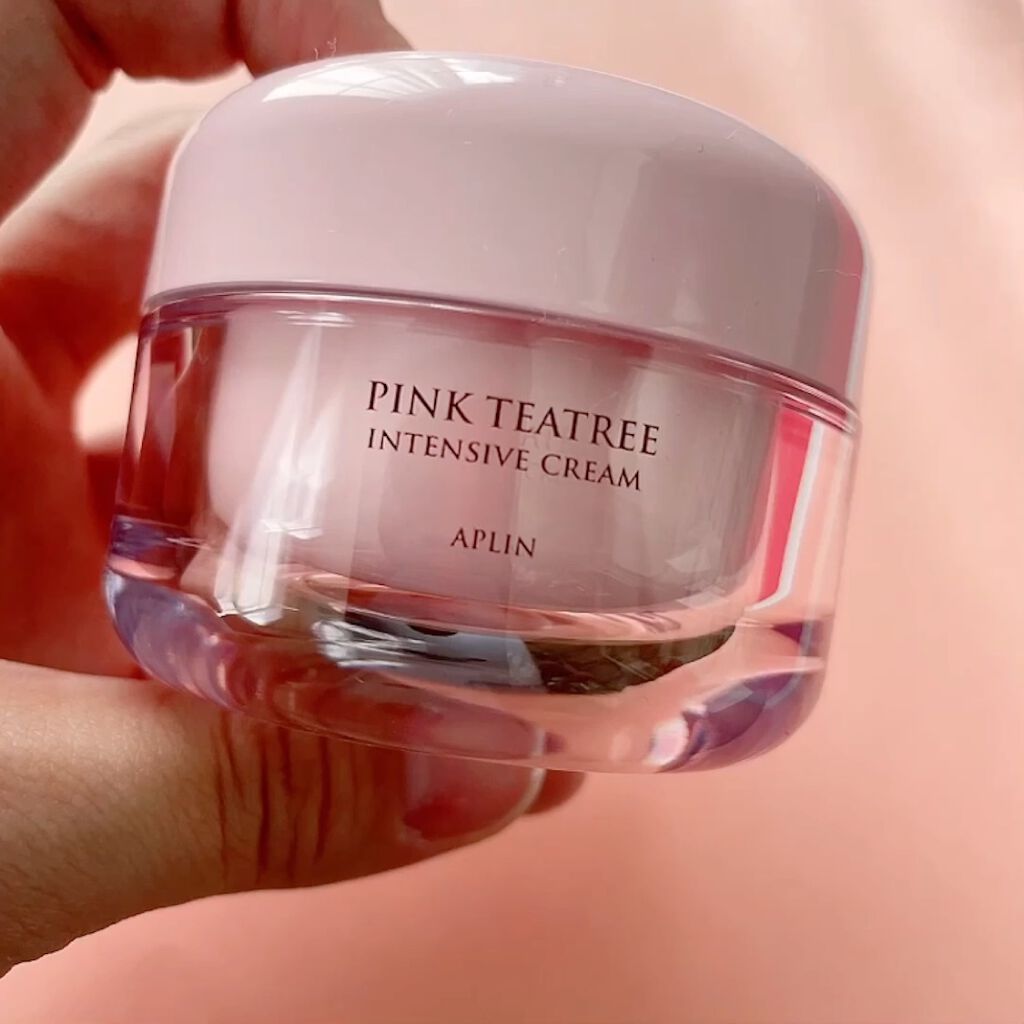 ピンクティーツリークリーム/APLIN/フェイスクリームを使ったクチコミ（2枚目）