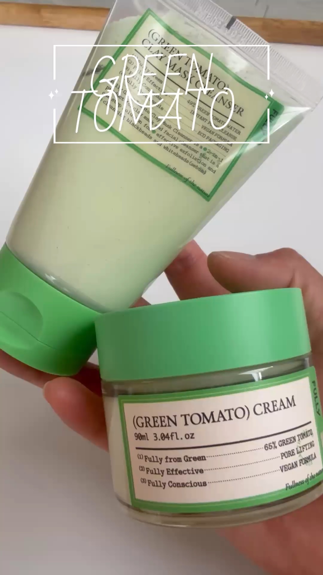 グリーントマトクリーム/FULLY/フェイスクリームの人気ショート動画