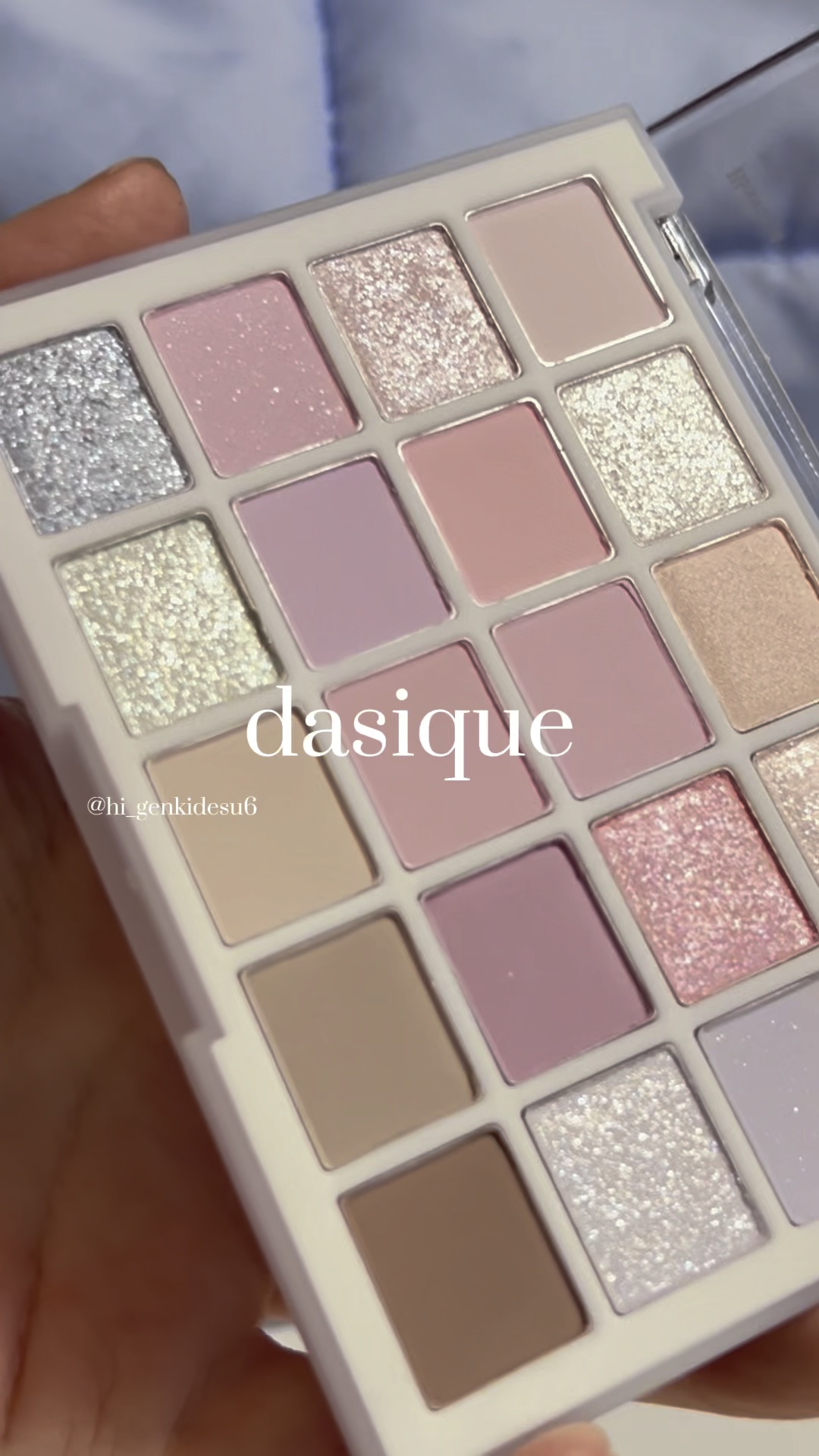 ムードシャドウパレット/dasique/アイシャドウパレットの人気ショート動画