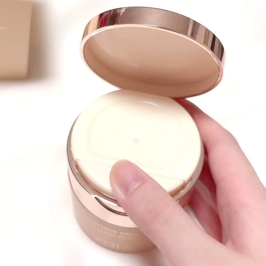 レイヤードクリーム/XOUL/フェイスクリームを使ったクチコミ（3枚目）