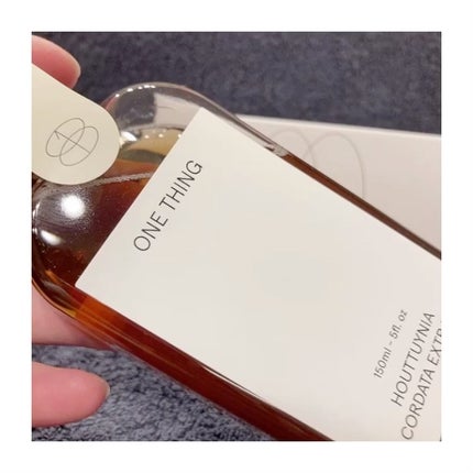 ドクダミ化粧水/ONE THING/化粧水を使ったクチコミ(3枚目)