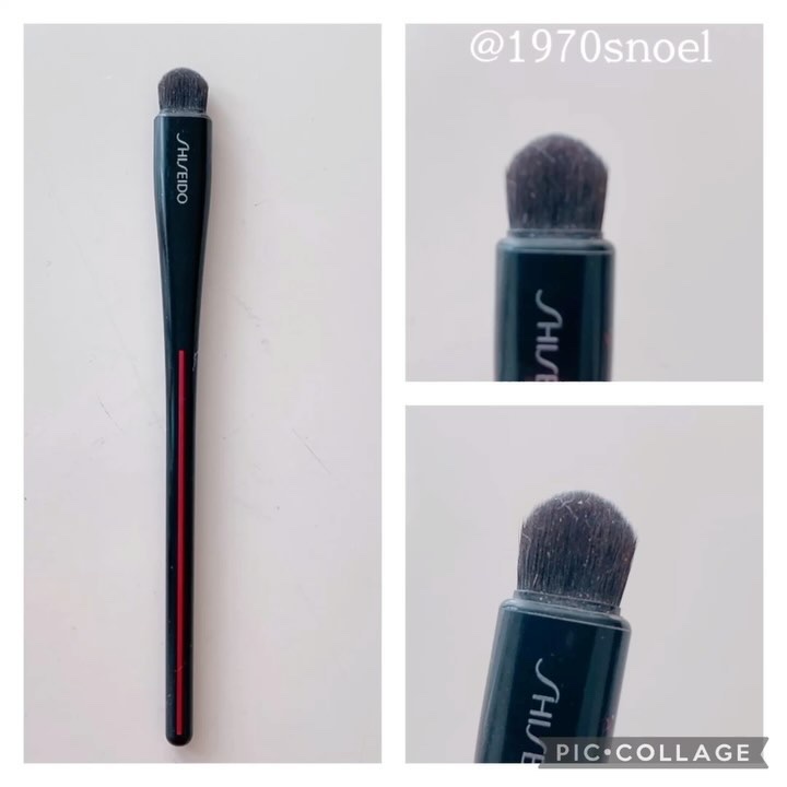 Noel@フォロバのクチコミ「資生堂のプレキャンで当選して頂いたアイシャドウブラシ🩷

筆は熊野筆とかアディクションとか気に.....」（2枚目）