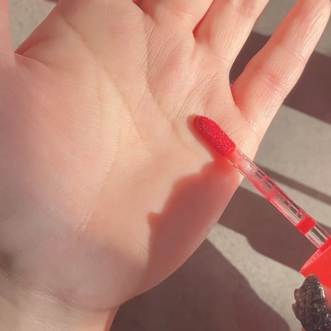 アイスドロップウォーターティント/kkotppang/リップティントを使ったクチコミ（3枚目）