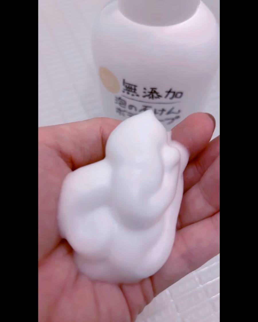 無添加生活 無添加泡の石けんボディソープ/マックス/ボディソープを使ったクチコミ（2枚目）