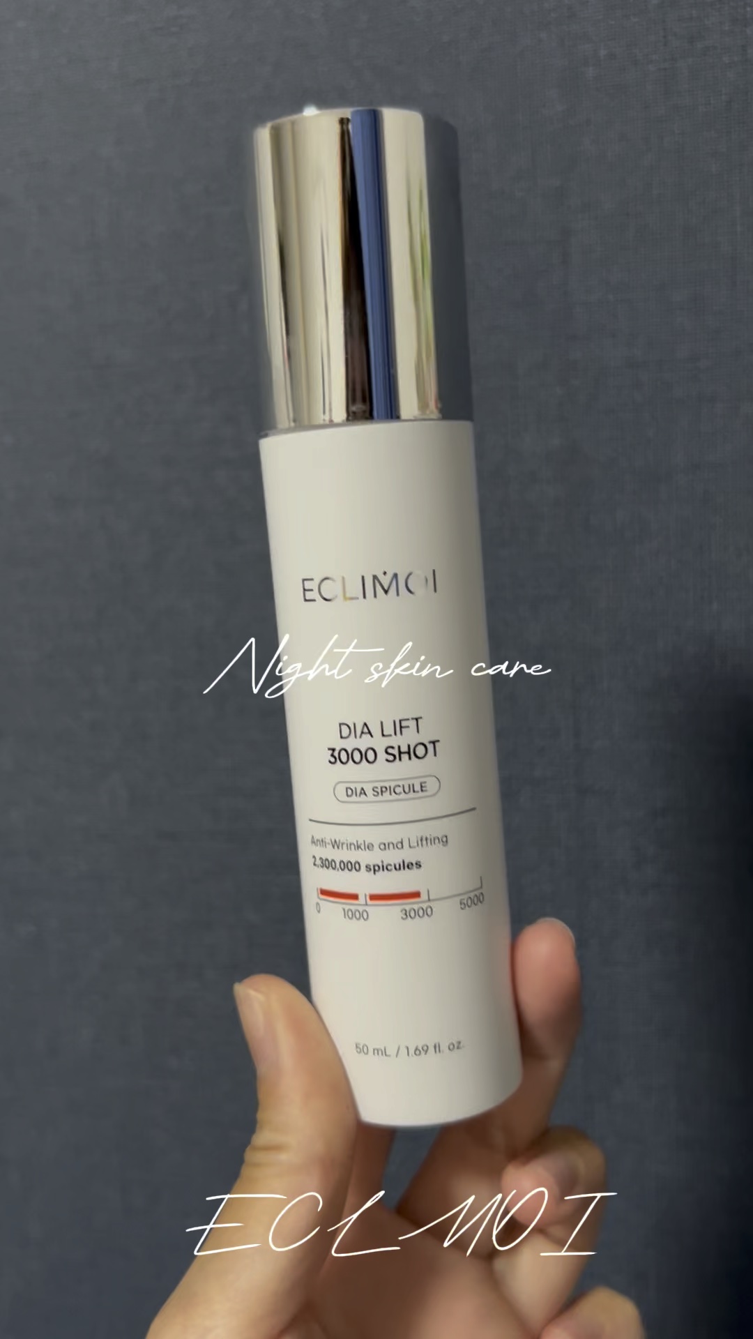 ダイヤリフト3000ショット/ECLIMOI/フェイスクリームの動画クチコミ4つ目