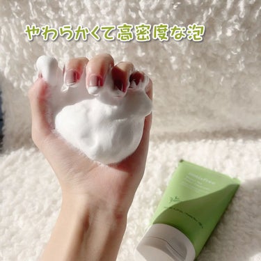 グリーンティー フォームクレンザー/innisfree/洗顔フォームを使ったクチコミ（3枚目）