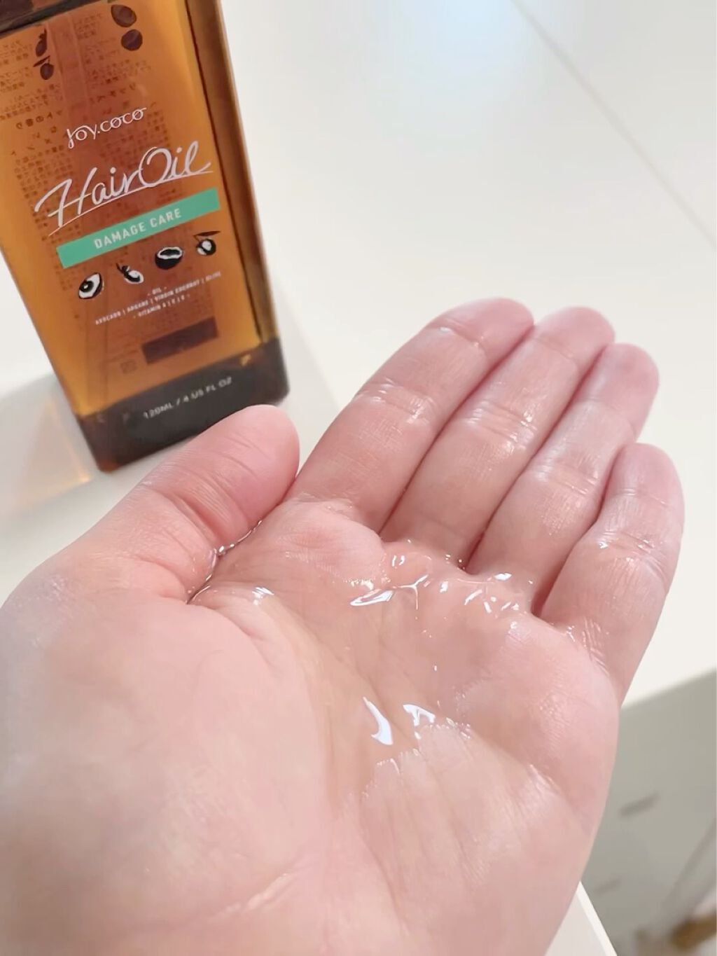 Joy.coco HairOil DAMEGE CARE/Joy.coco(ジョイココ)/ヘアオイルを使ったクチコミ（3枚目）