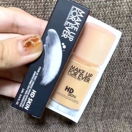 HDスキンファンデーション/MAKE UP FOR EVER/リキッドファンデーションの人気ショート動画