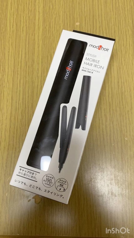 スタイリッシュ モバイルヘアアイロン MHS-0840/mod's hair/ストレートアイロンの人気ショート動画