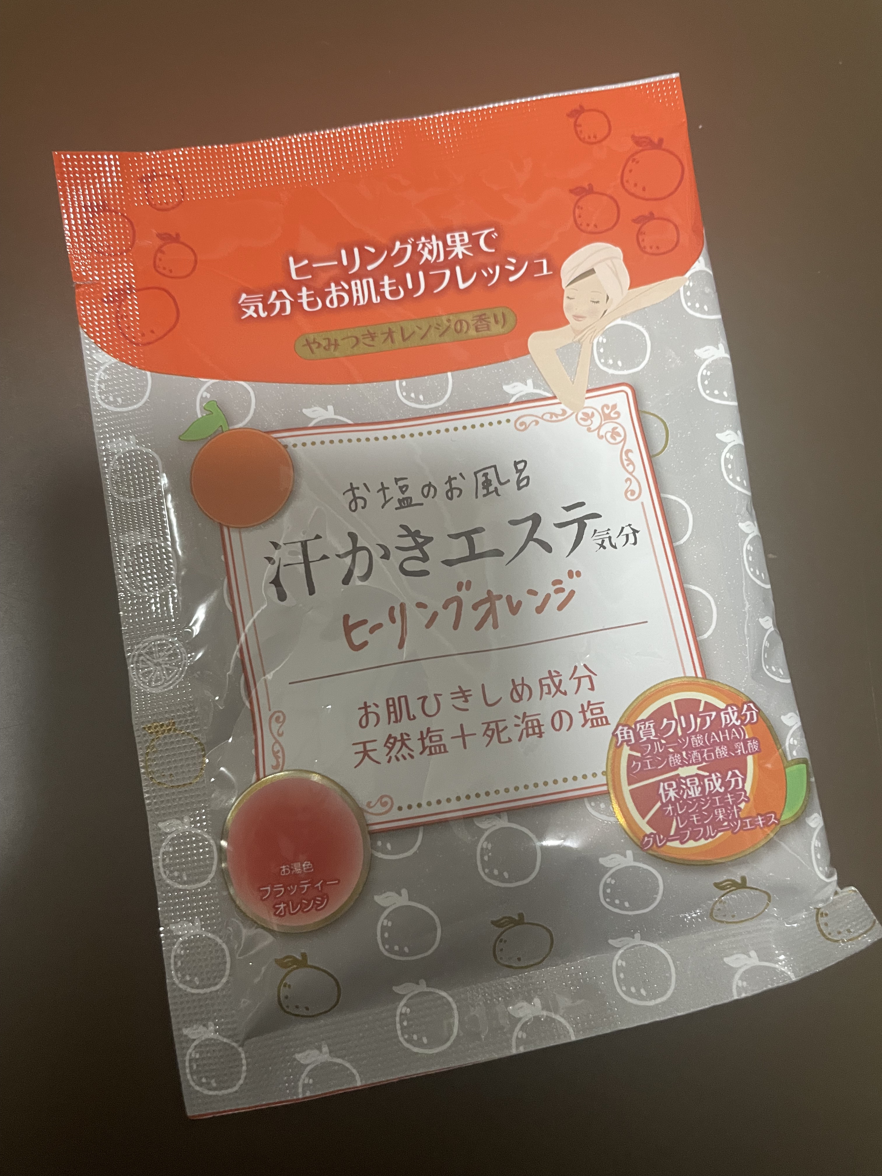 汗かきエステ気分 ヒーリングオレンジ/マックス/無機塩系入浴剤の動画クチコミ2つ目