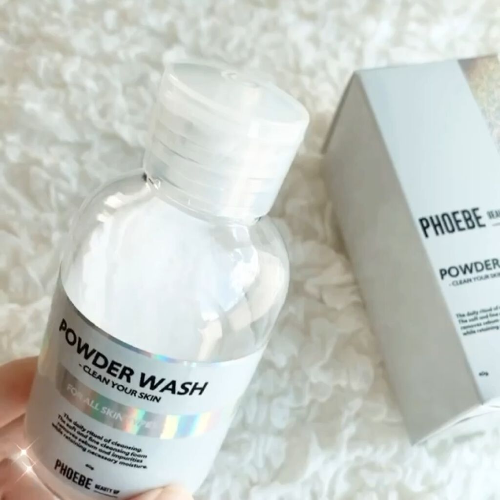 POWDER WASH/PHOEBE BEAUTY UP/洗顔パウダーを使ったクチコミ（2枚目）