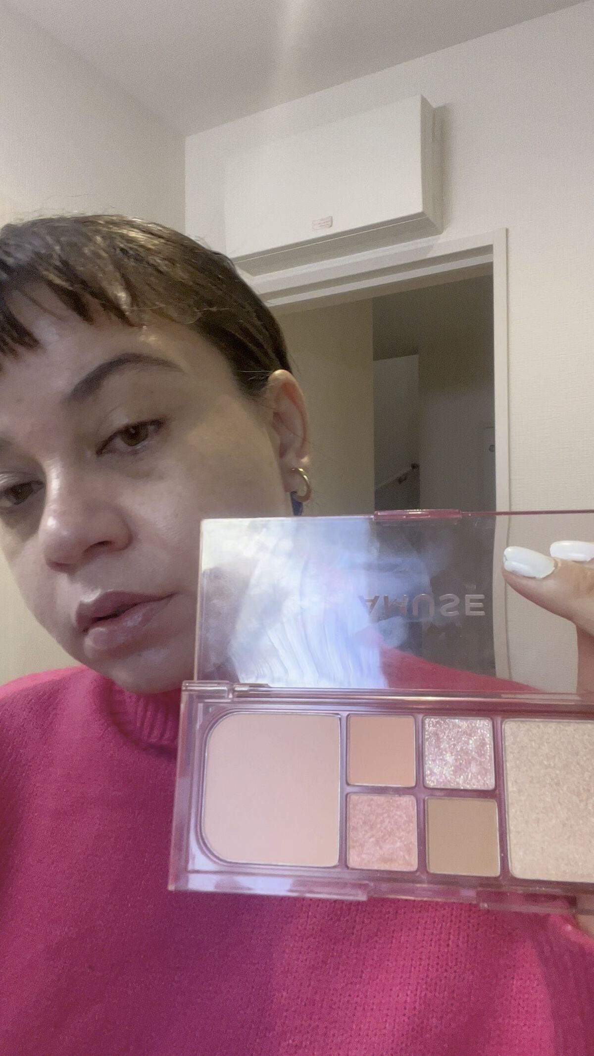 ヴィーガンフェイスオールパレット/AMUSE/アイシャドウパレットの動画クチコミ4つ目