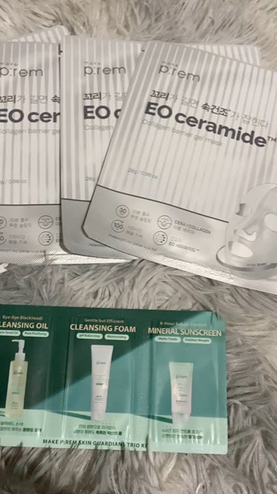 イオ セラミドコラーゲンバリアゲルマスク /make prem/シートマスク・パックの人気ショート動画