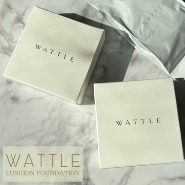 WATTLEクッションファンデーション/WATTLE/クッションファンデーションを使ったクチコミ（1枚目）