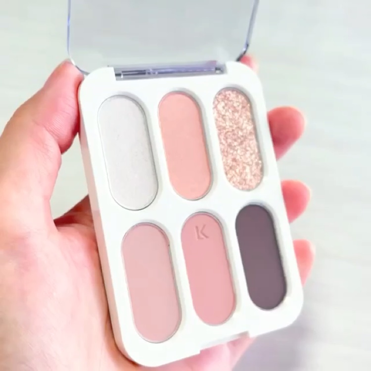 フォーエバー6アイパレット/Laka/アイシャドウパレットを使ったクチコミ（3枚目）