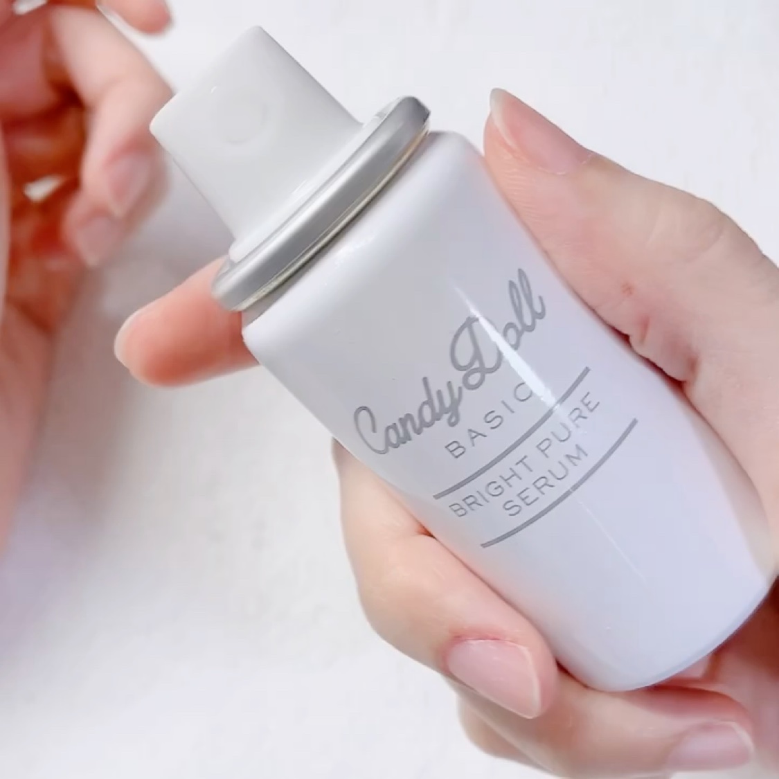 キャンディードール ブライトピュアメイク前セラム/CandyDoll/美容液を使ったクチコミ（3枚目）