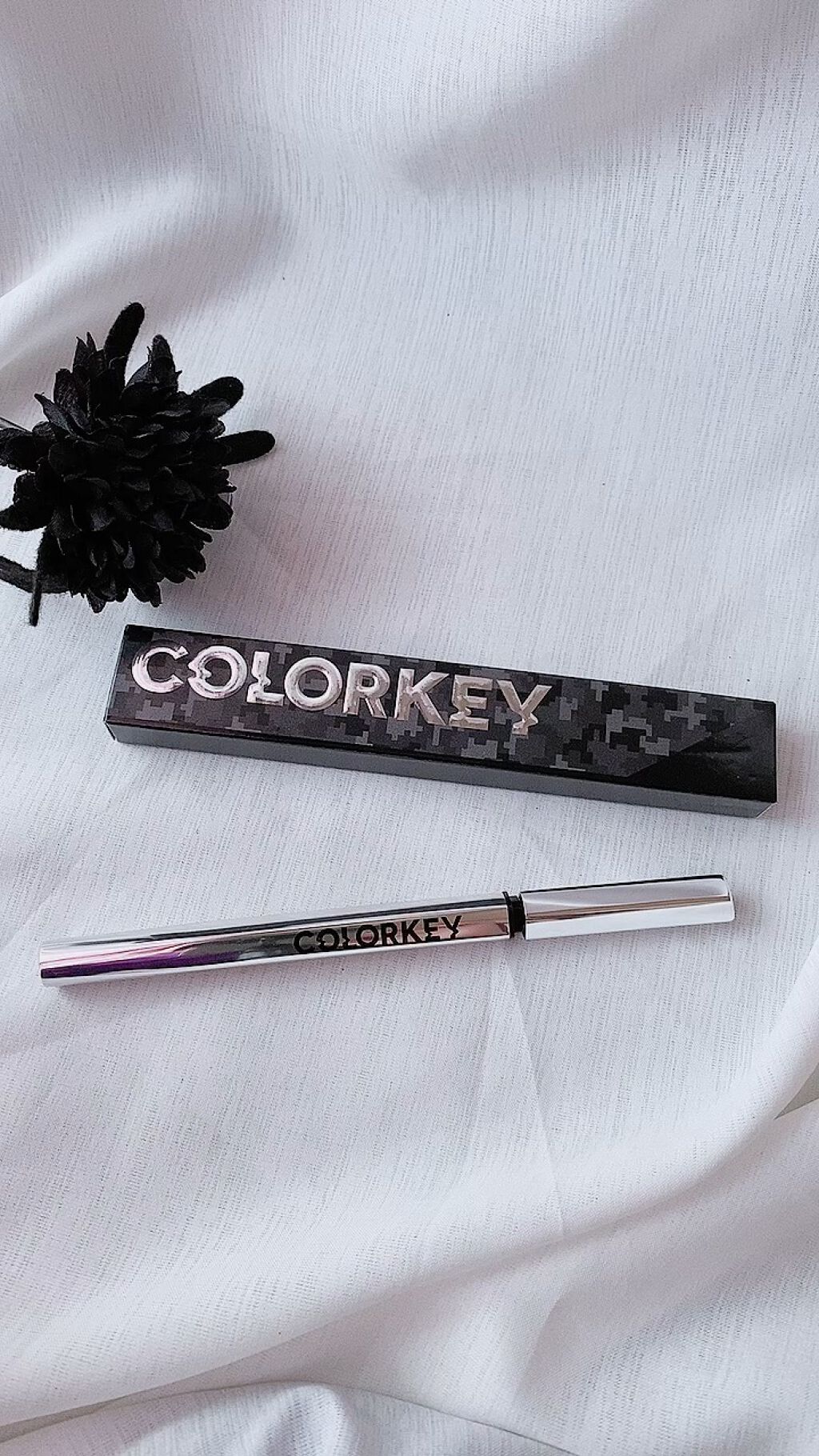 フローティングカラーリキッドアイライナー/COLORKEY/リキッドアイライナーの動画クチコミ1つ目