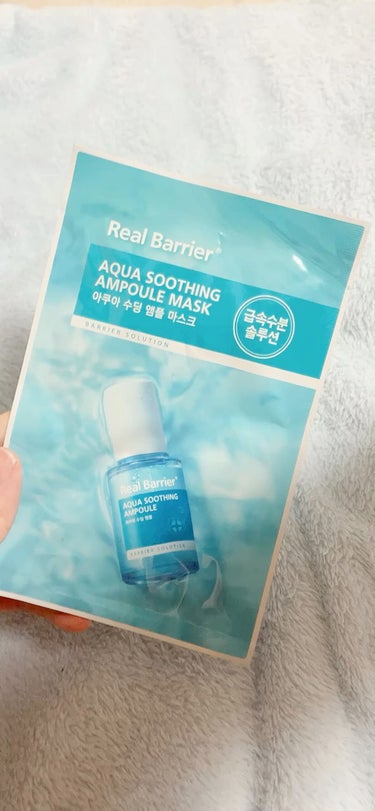 Aqua Soothing Ampoule Mask/Real Barrier/シートマスク・パックの人気ショート動画