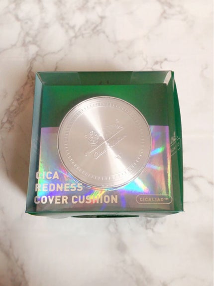 VT CICAレッドネスカバークッションのクチコミ「CICAレッドネスカバークッション 
13号 バニラベージュ
鎮静ケア+カバー+肌の保護 ❸.....」(1枚目)