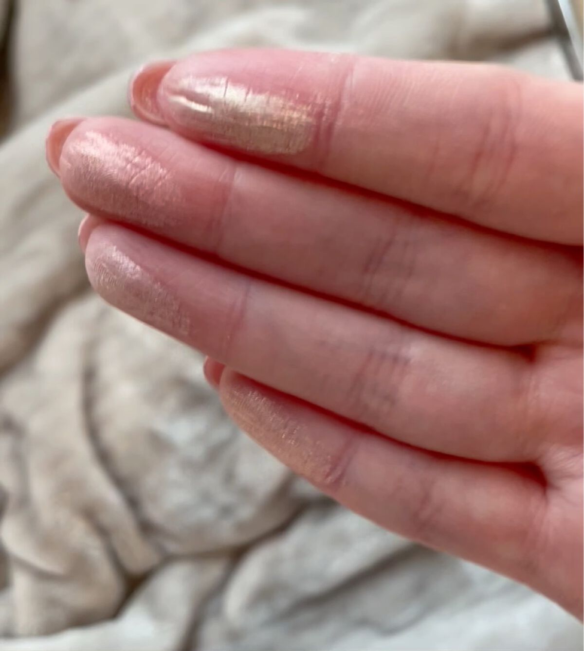 ドレープド シマーグロウ/excel/パウダーハイライトを使ったクチコミ（2枚目）