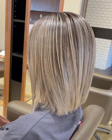 オージュア イミュライズ シャンプー/ヘアトリートメントのクチコミ「【balayage】
・
・
・beforeは右に⇨swipe
ブリーチは誰にしてもら.....」（3枚目）