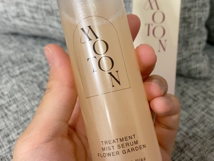 MOTON トリートメントミストセラム フラワーガーデン/MOTON/ヘアミストを使ったクチコミ（3枚目）