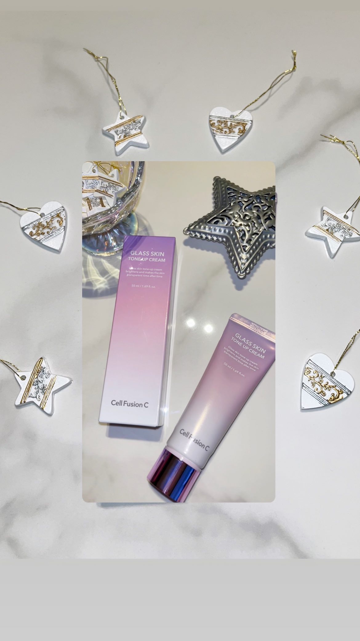 グラススキントーンアップクリーム 50ml/Cell Fusion C(セルフュージョンシー)/化粧下地の動画クチコミ1つ目