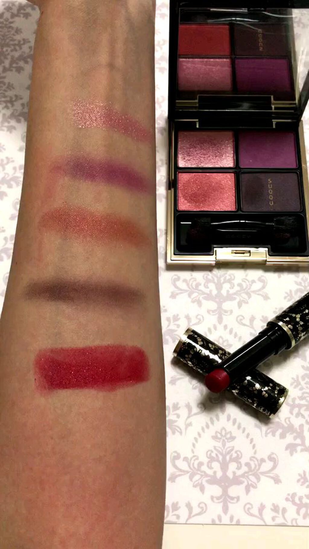 ソーラーグロウ イルミネーティングパウダー デュオ/DOLCE&GABBANA BEAUTY/ハイライトを使ったクチコミ（3枚目）