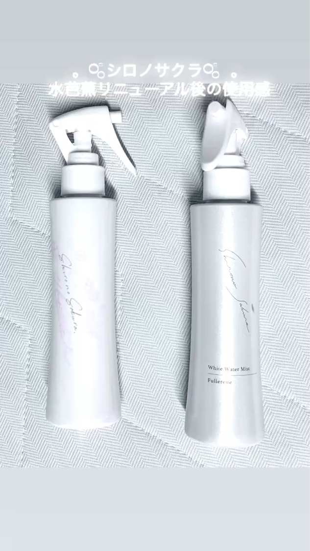White Water Mist 〜水芭蕉〜/Shiro no Sakura./ミスト状化粧水を使ったクチコミ（1枚目）