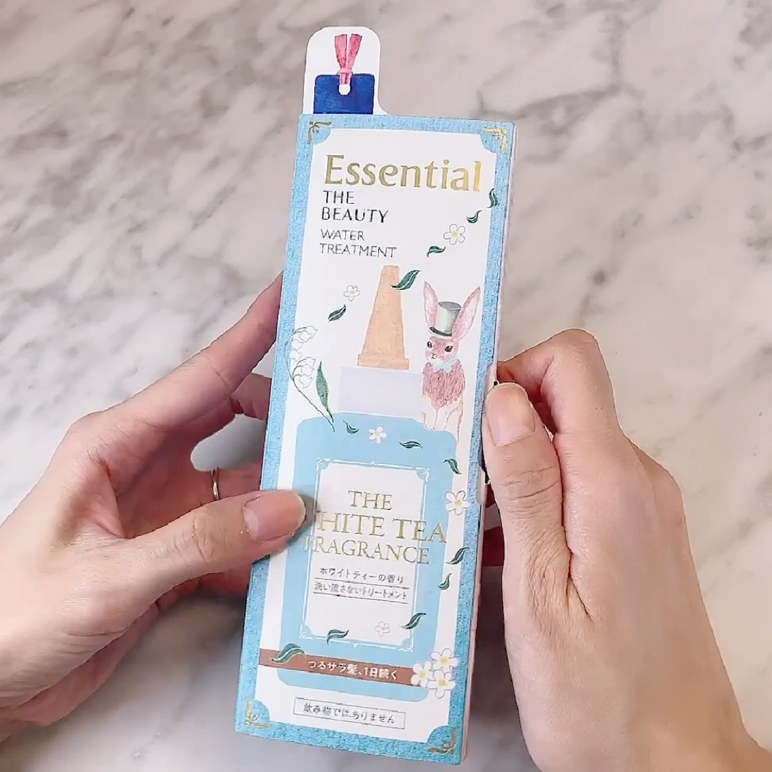 エッセンシャル ザビューティ　バリアシャンプー/コンディショナー ホワイトティーの香り ペアセット/エッセンシャル/市販シャンプーを使ったクチコミ（3枚目）