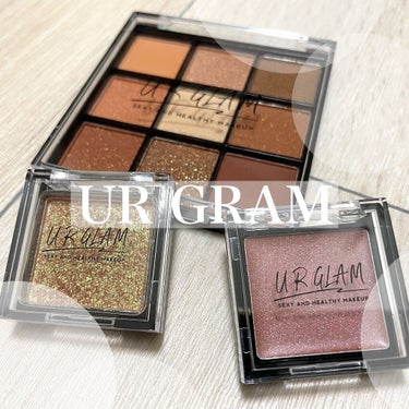 UR GLAM　BLOOMING EYE COLOR PALETTE/U R GLAM/パウダーアイシャドウを使ったクチコミ（1枚目）