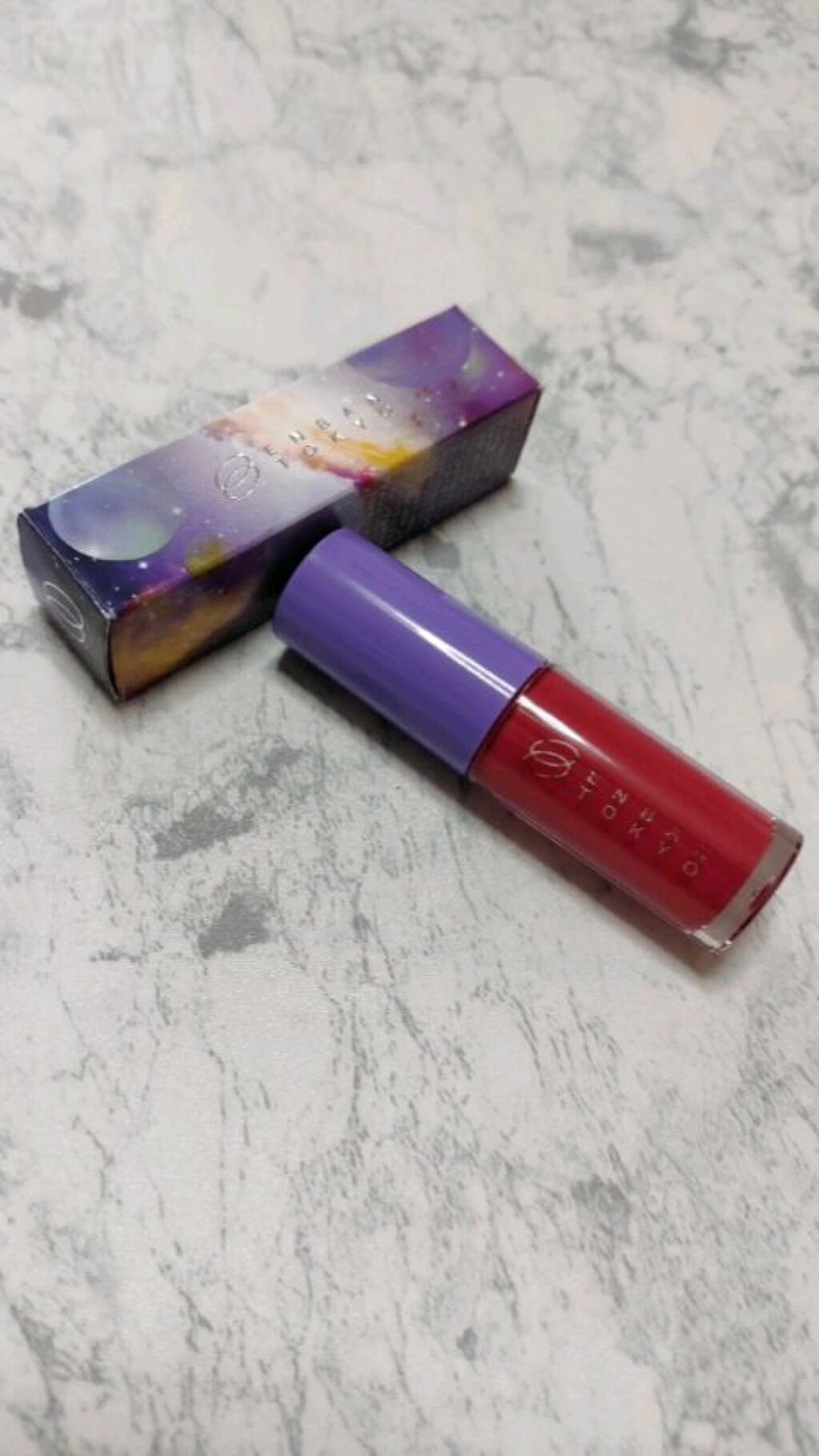 オーバーナイトリップティント/ENBAN TOKYO/口紅を使ったクチコミ（1枚目）