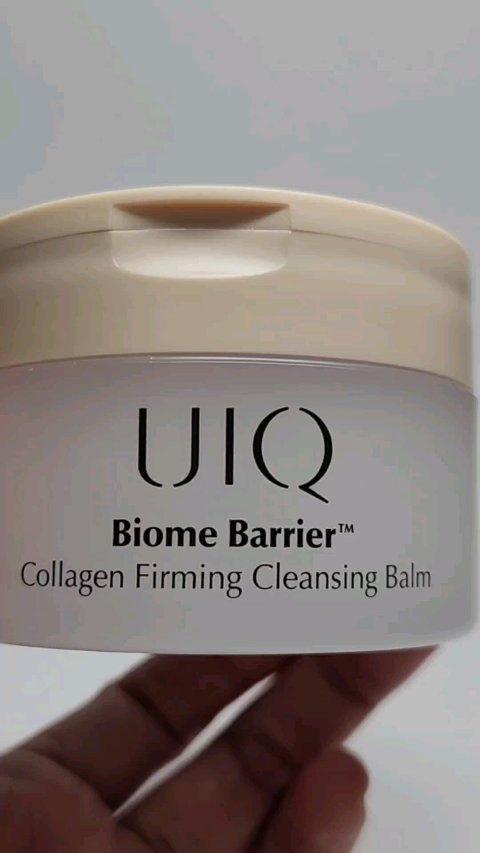 バイオームバリアコラーゲンファーミングクレンジングバーム/UIQ/クレンジングバームの人気ショート動画