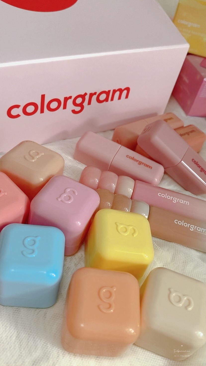 ミルクブリンハートライター 02 ピンクハート/Colorgram/パウダーハイライトを使ったクチコミ（1枚目）