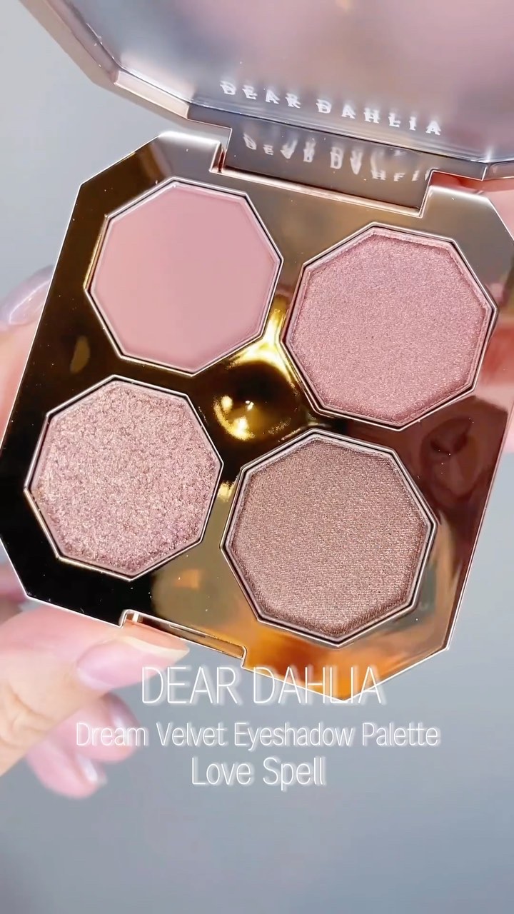 ドリームベルベットアイシャドウパレット/DEAR DAHLIA/アイシャドウパレットの動画クチコミ1つ目