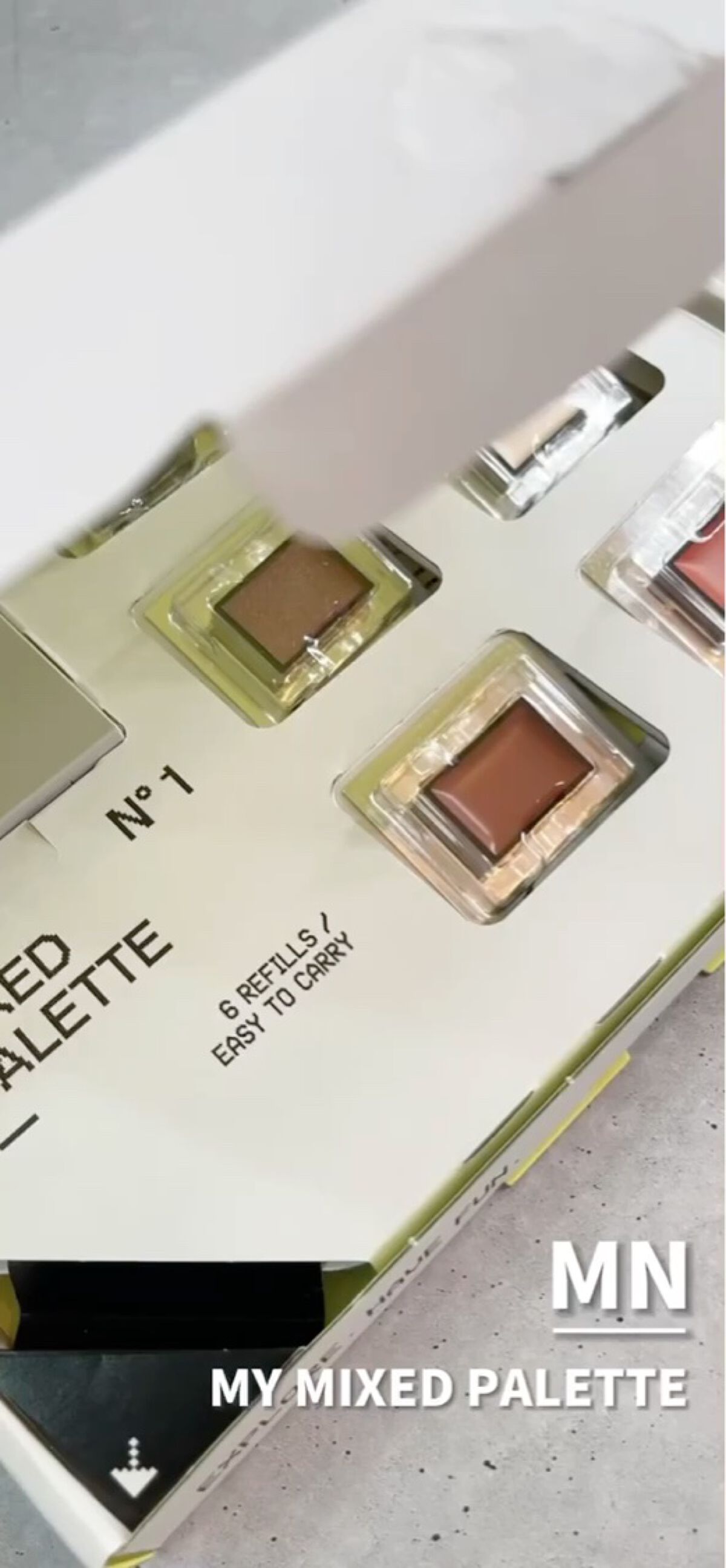 MY MIXED PALETTE 6色カスタムパレット/MN/マルチパレットの動画クチコミ4つ目
