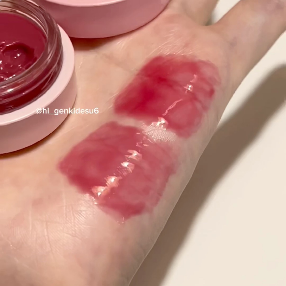 フルーティーリップジャム/dasique/リップバームの動画クチコミ2つ目