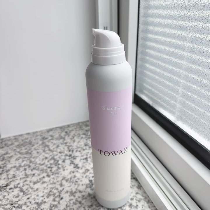 TOWAZ 炭酸泡シャンプー/TOWAZ/市販シャンプーの動画クチコミ2つ目