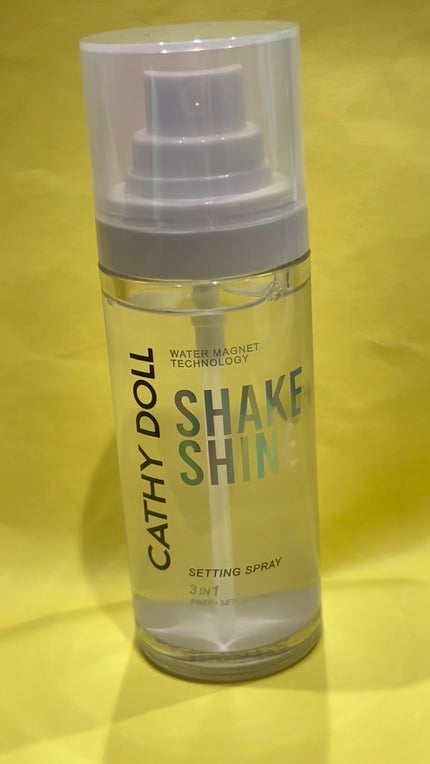 シェイクシャインセッティングスプレー/CathyDoll/フィックスミストの人気ショート動画