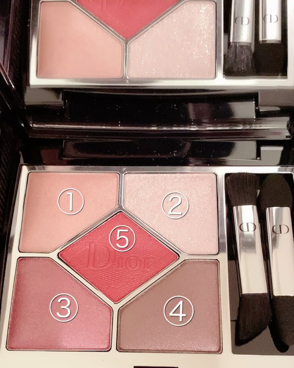 【旧】サンク クルール クチュール/Dior/アイシャドウパレットを使ったクチコミ（2枚目）