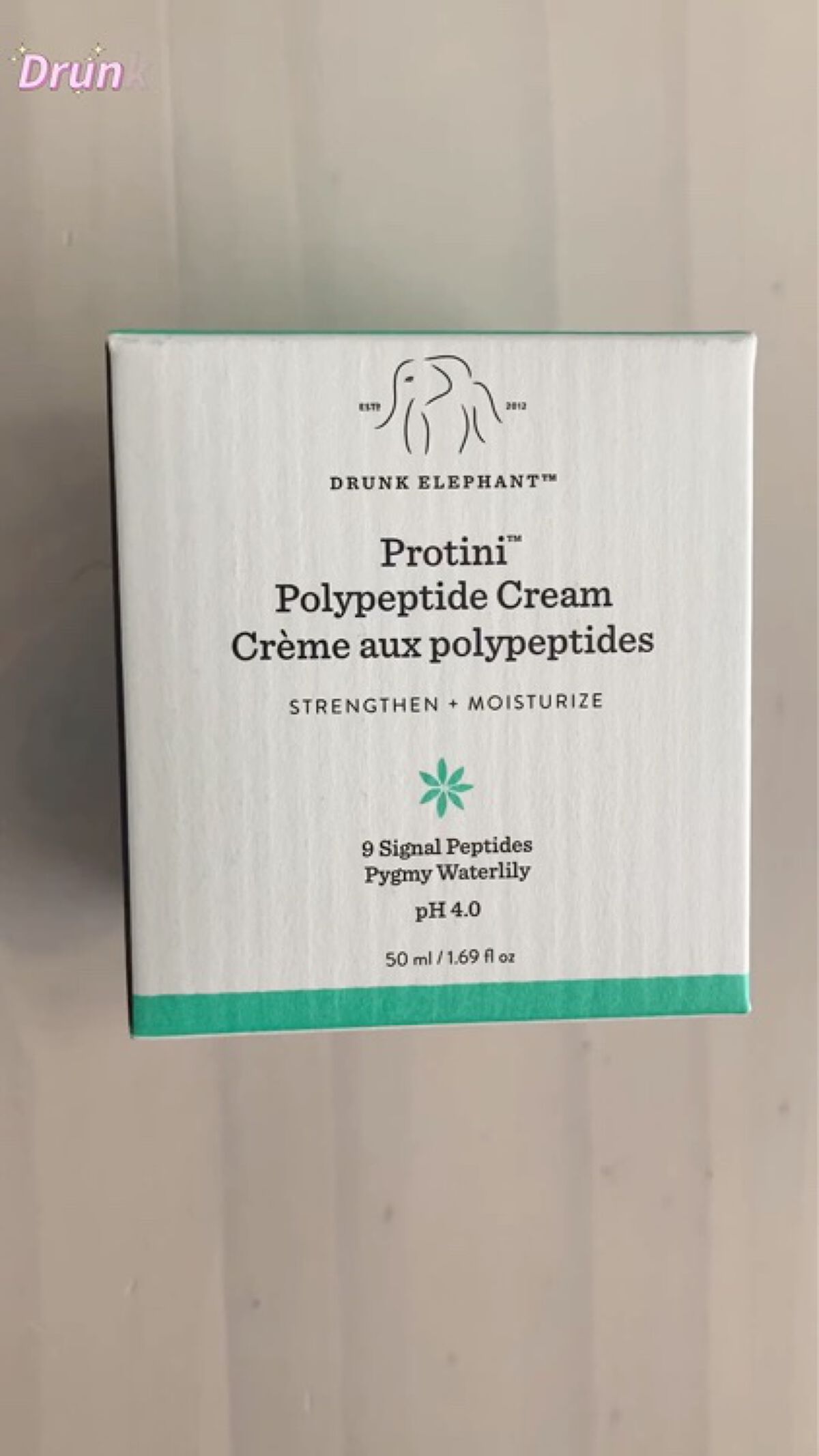 プロティニ ポリペプチド クリーム/Drunk Elephant/フェイスクリームを使ったクチコミ（2枚目）