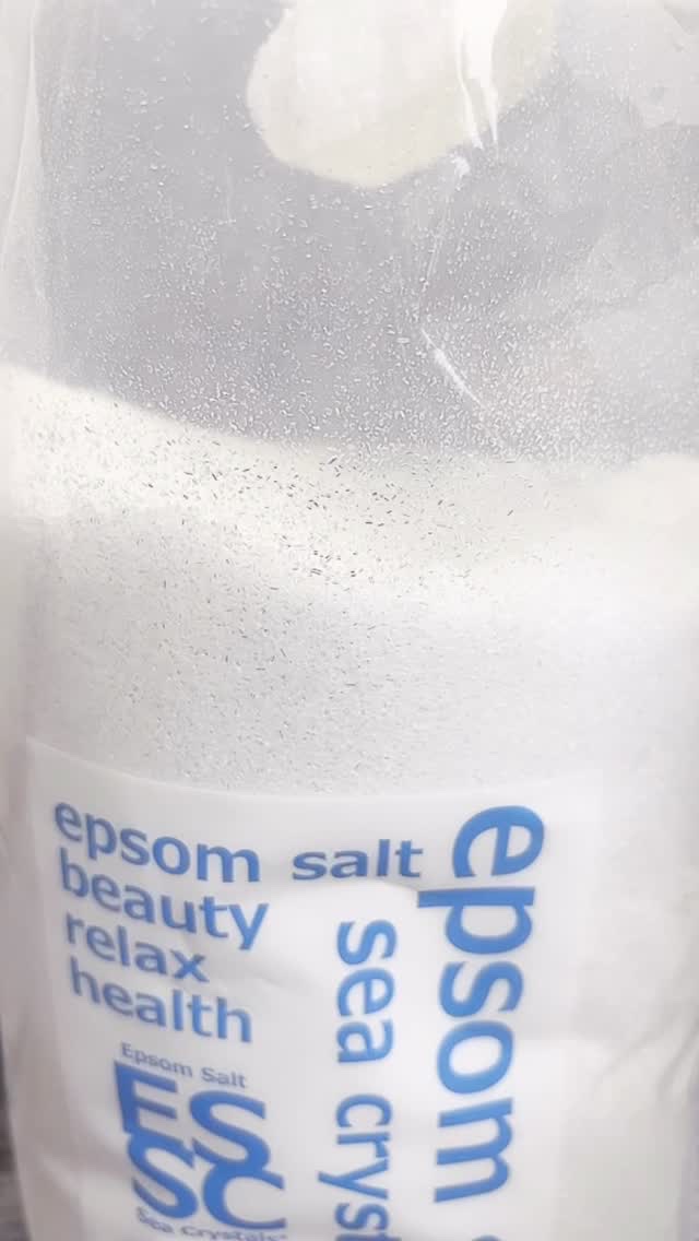 シークリスタルス エプソムソルト オリジナル/sea crystals/無機塩系入浴剤を使ったクチコミ（1枚目）