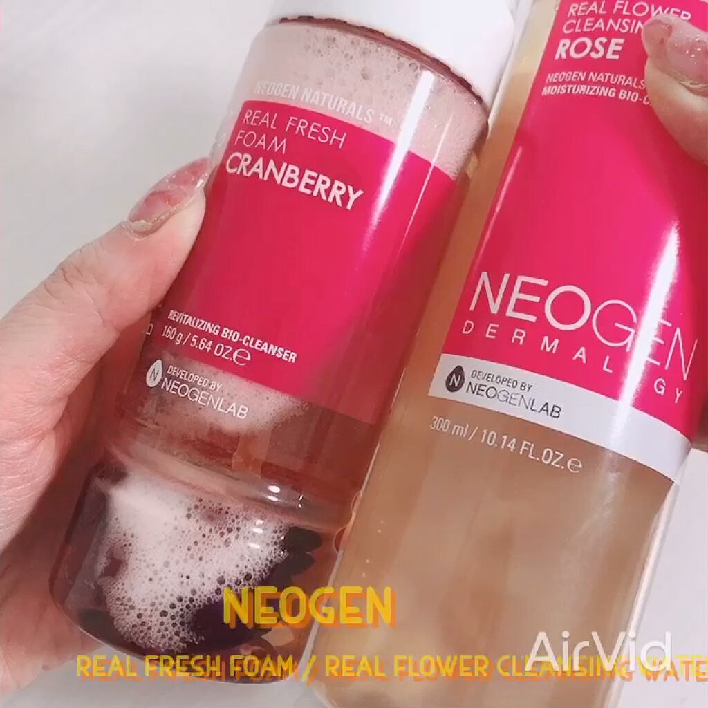 リアルフレッシュフォーム/NEOGEN/泡洗顔の動画クチコミ1つ目